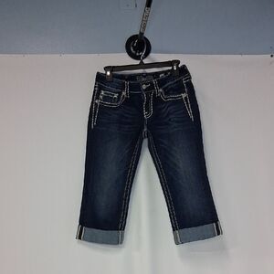 MISS ME DENIM CAPRI PANTS FTL-05-047
